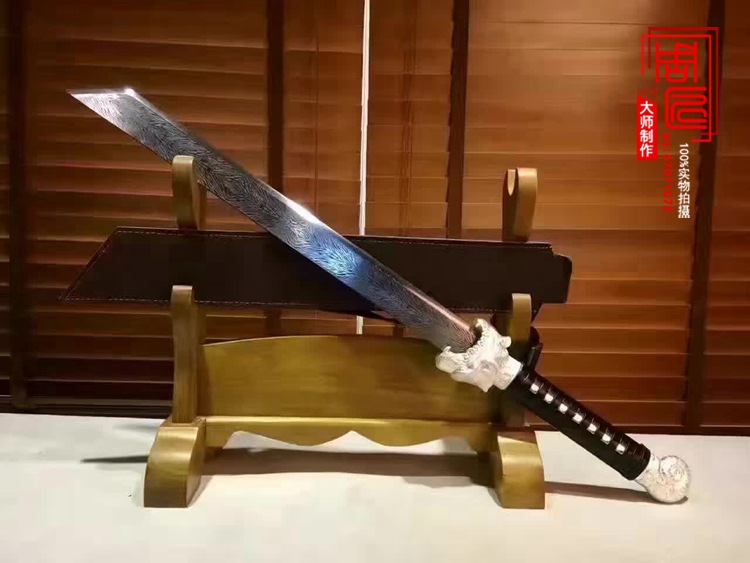 龙泉宝剑 正品刀剑白虎锦衣卫长刀手工唐刀加厚工艺品收藏 未开刃