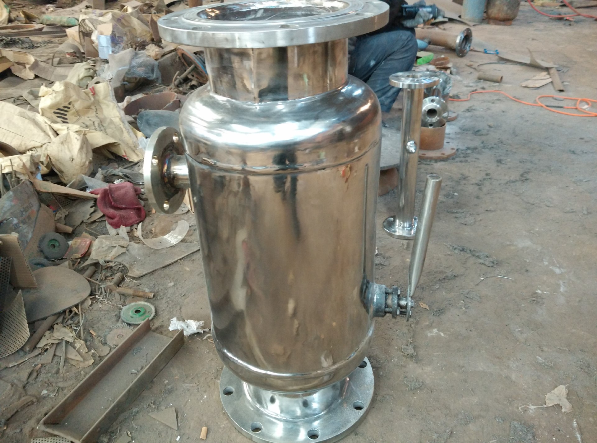 不锈钢反冲洗过滤器zpg系列dn700工厂直销质优价美