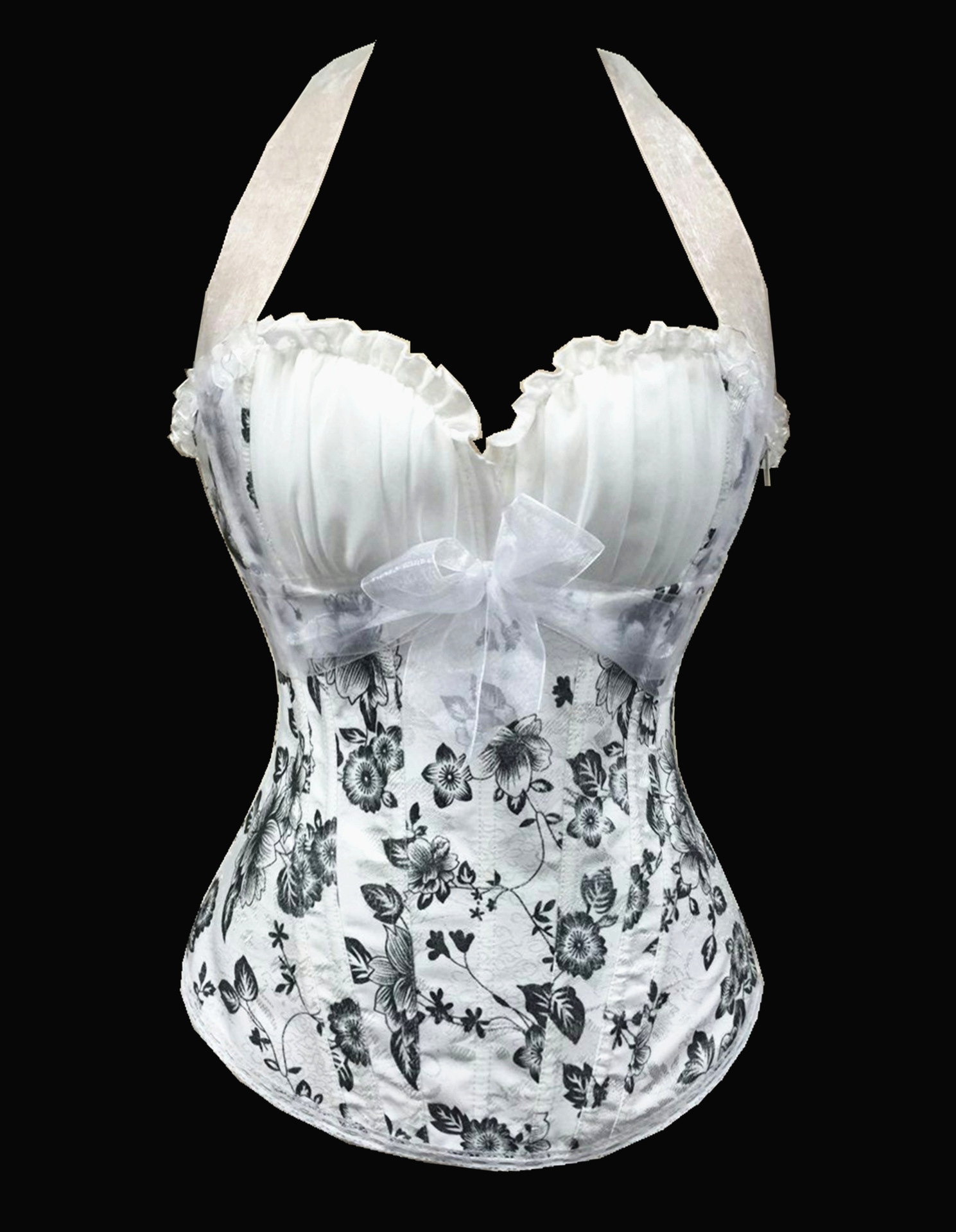 维珂多情趣内衣 欧美束身婚纱打底托胸提背ebay 速卖通 wish 爆款