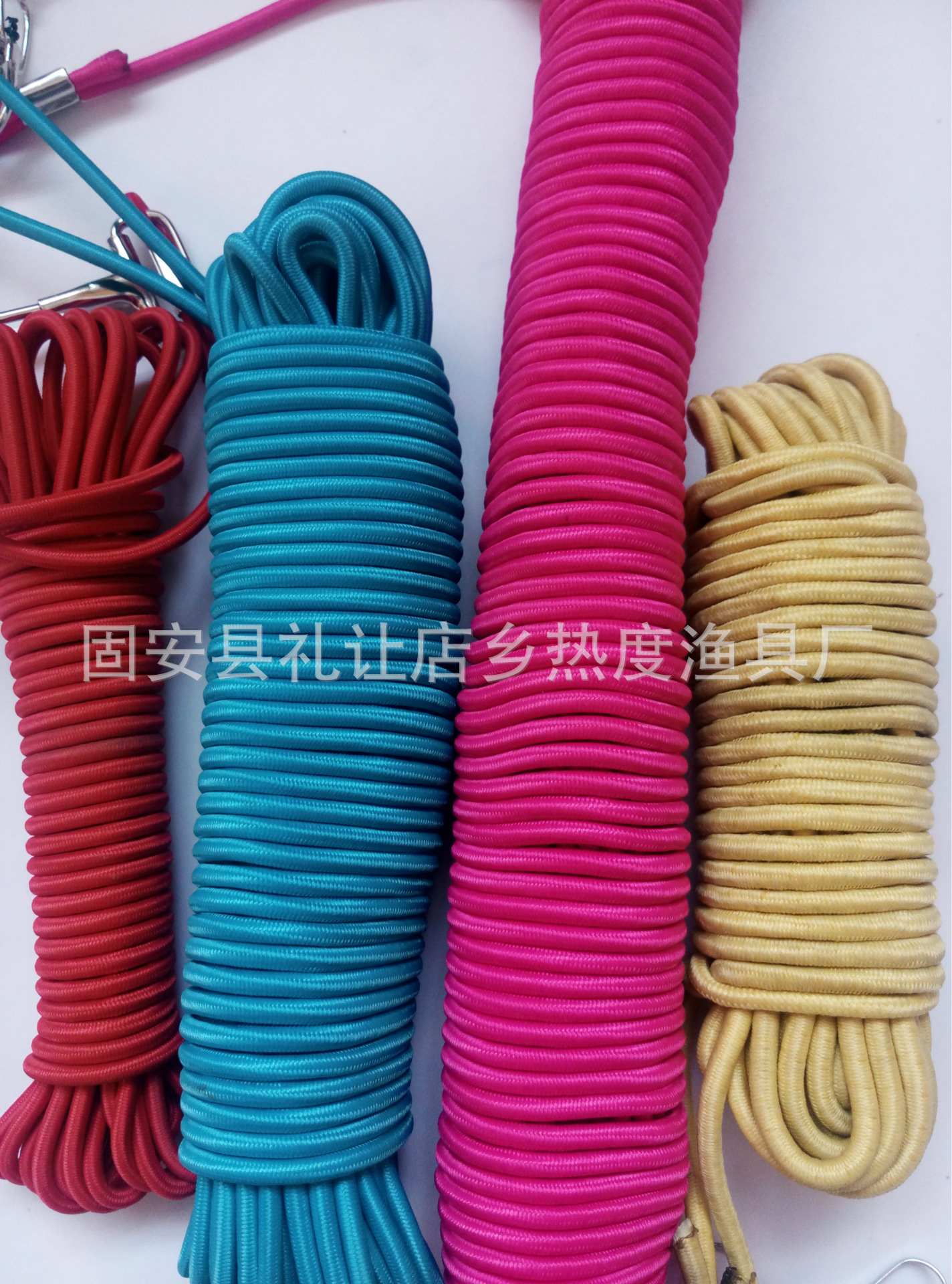 厂家直销橡皮筋松紧失手绳 放竿 护竿 钓鱼鱼竿绳