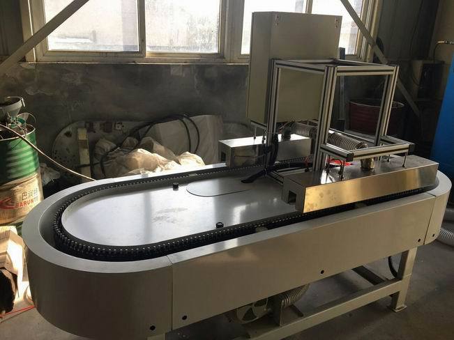 陶瓷产品火花塞绝缘体专用 上釉机喷釉施釉陶瓷加工设备