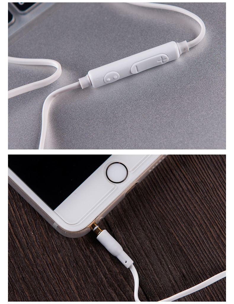 mp3手机插孔耳塞式耳机 直插型手机配件耳机手机线控耳机厂家直销