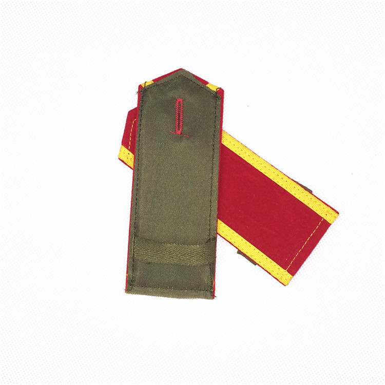 学生军训肩章肩牌红色肩章学校学员肩章迷彩服肩章厂家批发