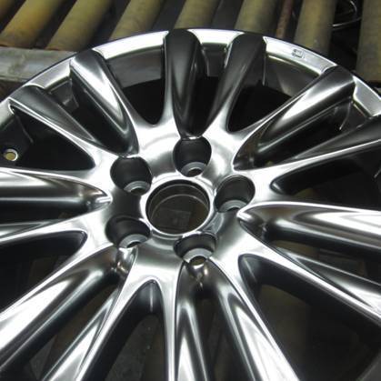 促销华夏之花水性仿电镀银漆环保自干镜面银油