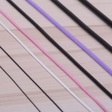 0.5-5MM韩国蜡线厂家直供涤纶蜡绳织带装饰吊牌包装线绳饰品配件