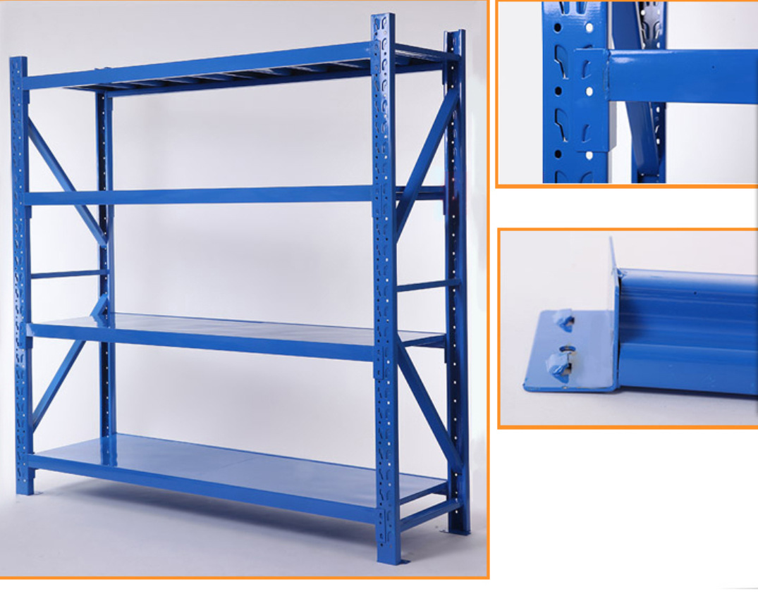 厂家直销中型货架 重型仓储货架 库房货架 北京仓库货架