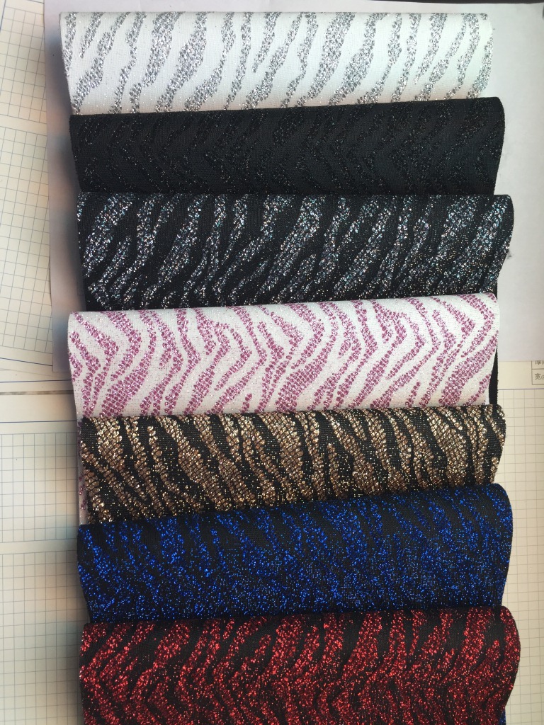 厂家直销新款斑马网布纹格利特 弹力布底格利特 透气鞋材面料