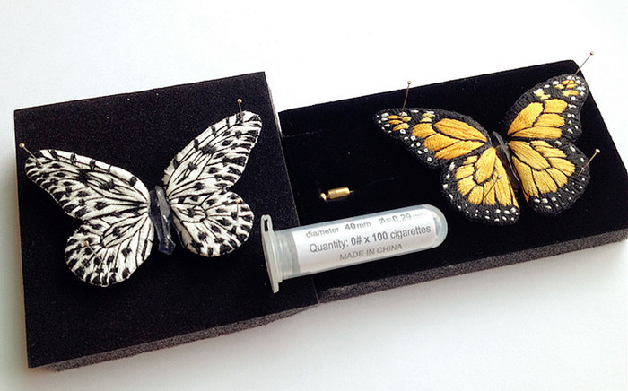 制作标本针实验教学器材中小学生物课不锈昆虫针