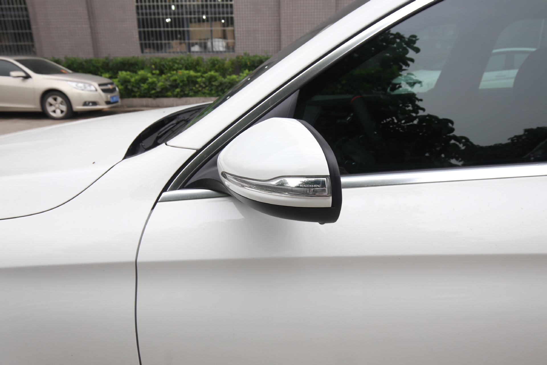 奔驰新c级改装电动折叠后视镜c180l c200lw205高配电耳倒车镜