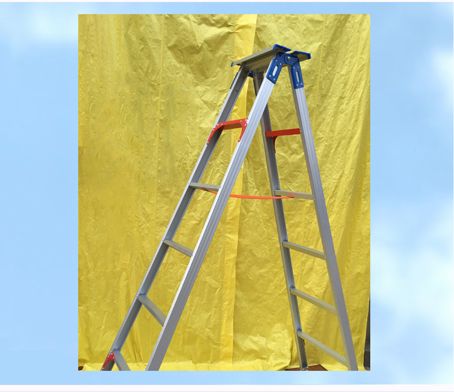 高强度人字合页梯普通,加厚多功能能梯1.5 2 2.5 3 3.5 4 5 6米