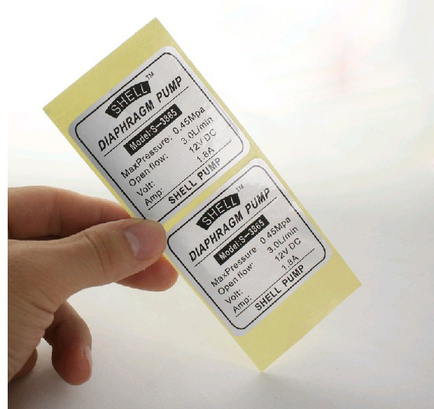 pvc贴纸印刷桌贴彩色二维码卷筒标签防伪标签不干胶标签定做