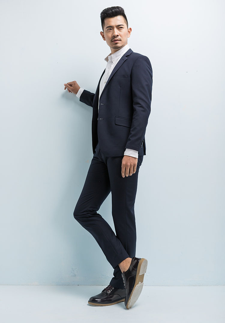 男式西装套装西服外套男士商务职业正装韩版修身黑色单西定制秋冬