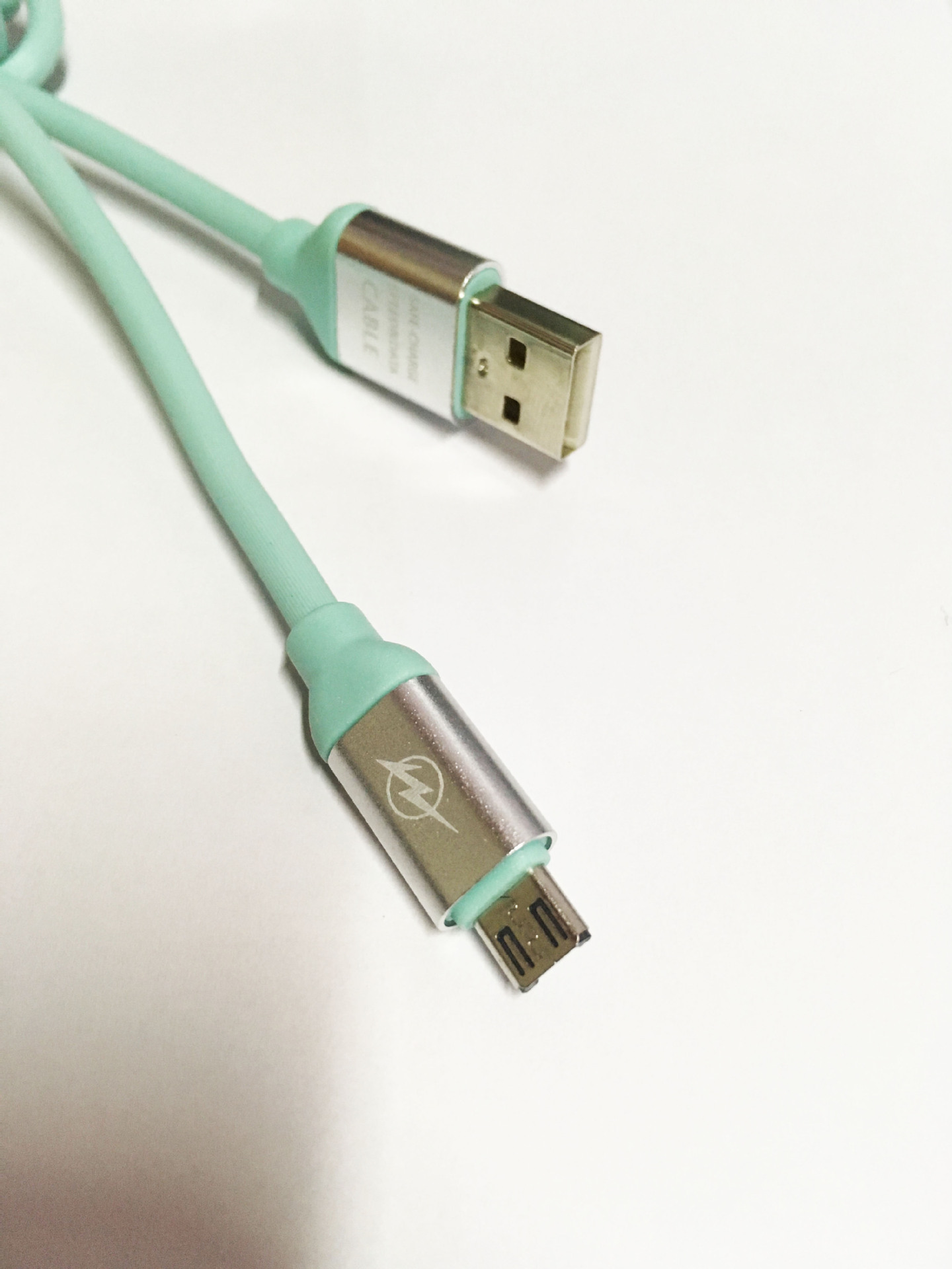 快充线闪充线 智能手机数据线 q弹线 闪电标 1300mm安卓