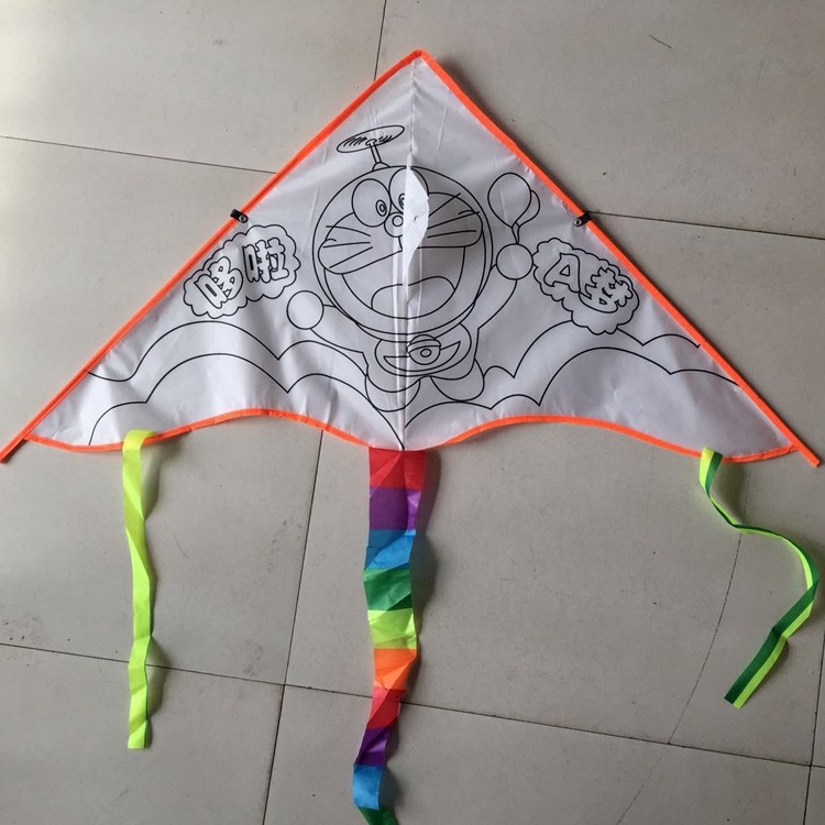 潍坊风筝 手绘 diy风筝 三角diy空白 风筝批发 风筝 新款 户外