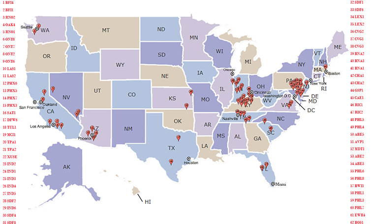保险杆美国ddp海运亚马逊仓库fba头程配送双清完税门到门服务