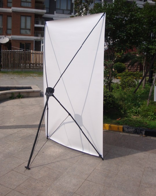 韩式x展架 支架 海报展示支架 画面制作x展架80x18.