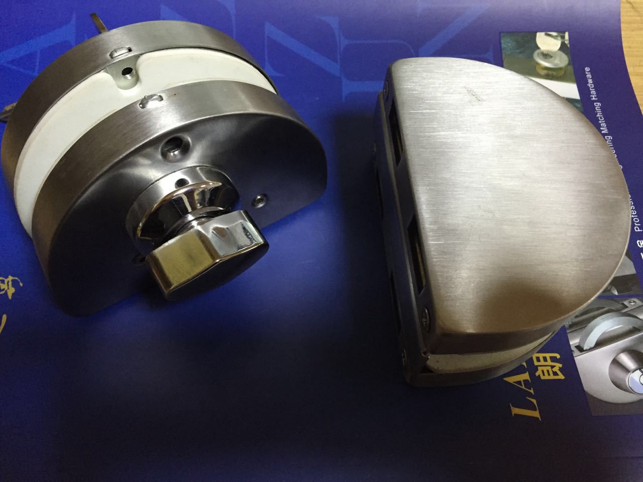 厂家直供cd-012a推拉门锁 不锈钢门锁 不打玻璃门锁