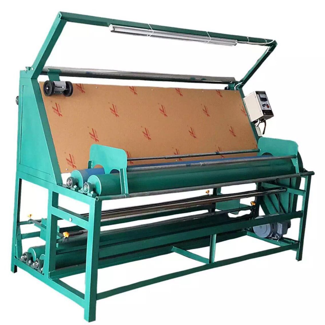 最新款 厂供 lc-102 验布机 跑马机 卷布机 打码机 卷皮机