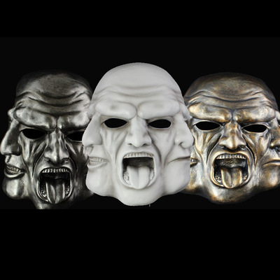 收获日2payday三面人面具树脂面具批发