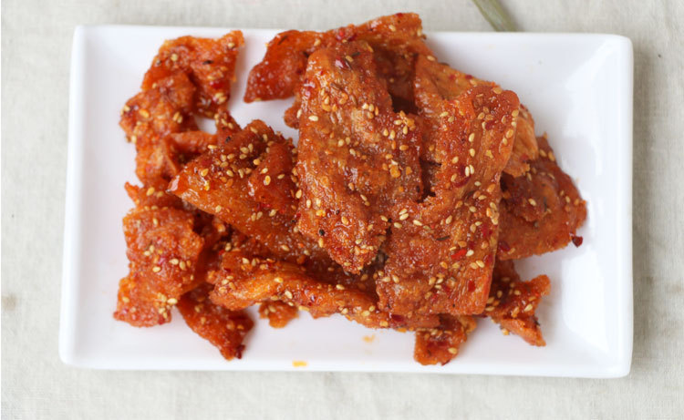 【一件批发】散装麻辣素食脆皮素鸡翅辣子鸡烤鸭片风味豆制品辣条