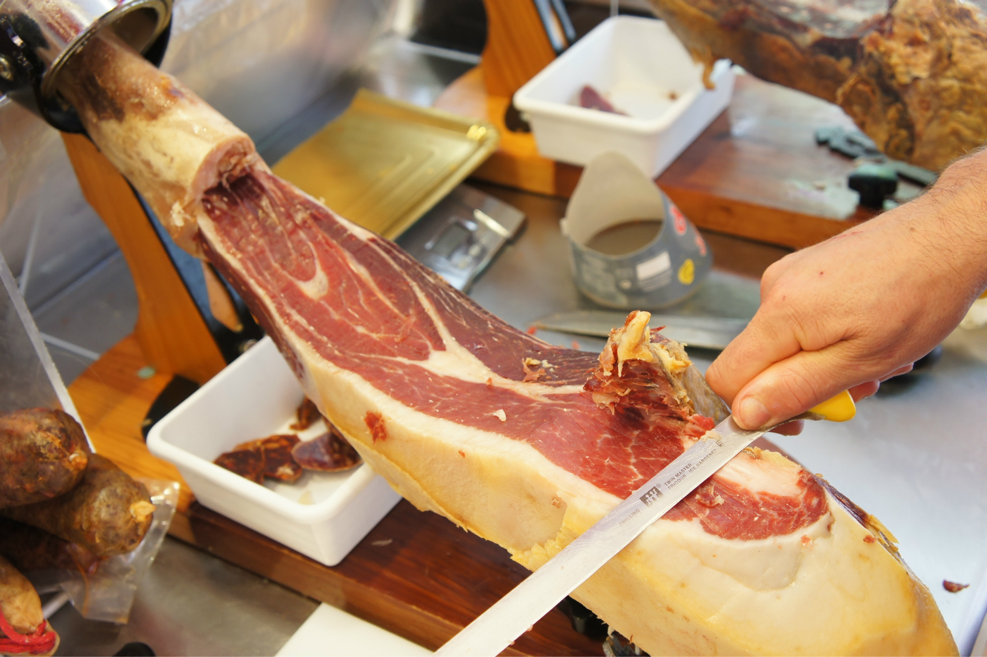 批发供应正宗进口西班牙火腿切片伊比利亚黑猪橡果后腿