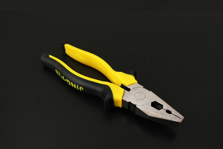 多功能钢丝钳8寸工业级钢丝钳老虎平口钢丝钳尖嘴钳斜嘴钳子厂家