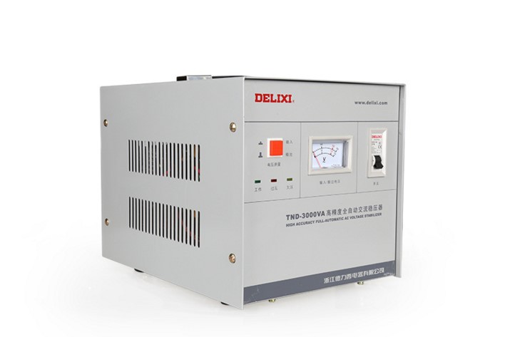 德力西单相稳压器全自动家用稳压器3kwtnd3k