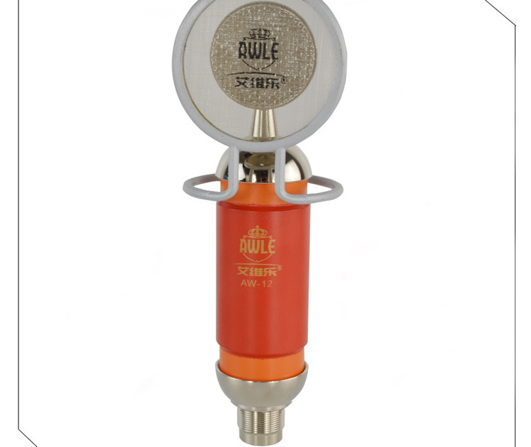 艾维乐专业大振膜电脑网络k歌麦克风录音yy聊天专用唱歌喊麦话筒