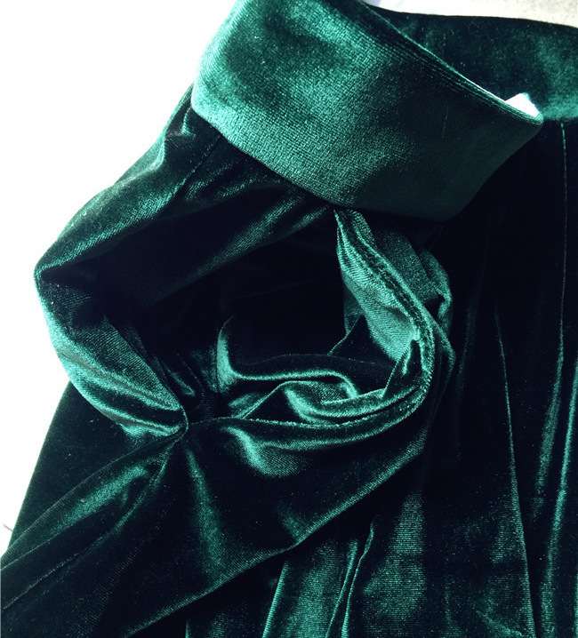 秋冬季新款女装 丝绒直筒裤长款裤子宽松阔腿裤天鹅绒拖地女裤潮