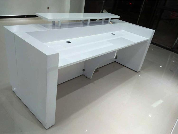 高档烤漆前台公司形象台接待办公案台收银台迎宾台