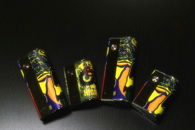 电子烟电池 阿米哥新款vogue大烟雾蒸汽烟盒子50w 多色选