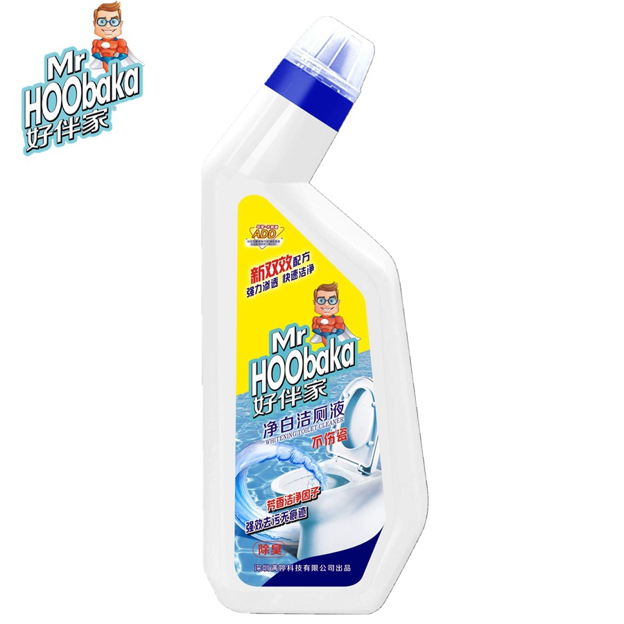 好伴家洁厕液500g洁厕灵洁厕剂精净洗厕所马桶清洁剂瓷砖清洗除垢