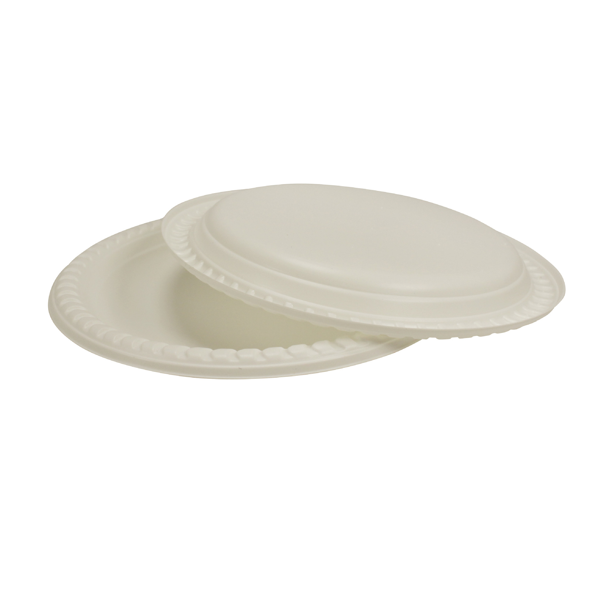 一次性碟子 蛋糕碟 甜品碟 6英寸1000只/箱 可降解加厚加硬材质