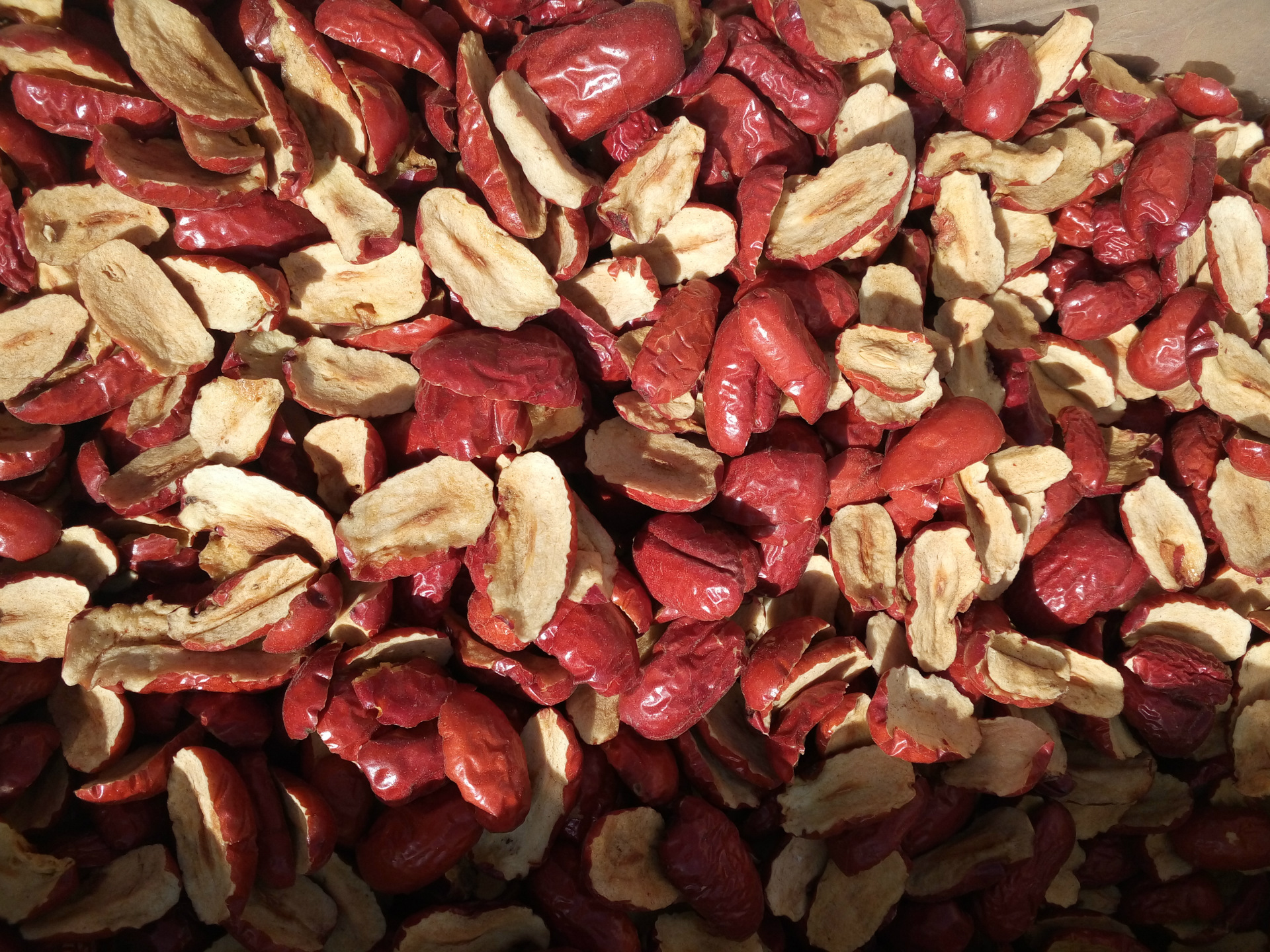 批发新疆若羌灰枣片 优质灰枣干 空心枣干 酥脆香甜