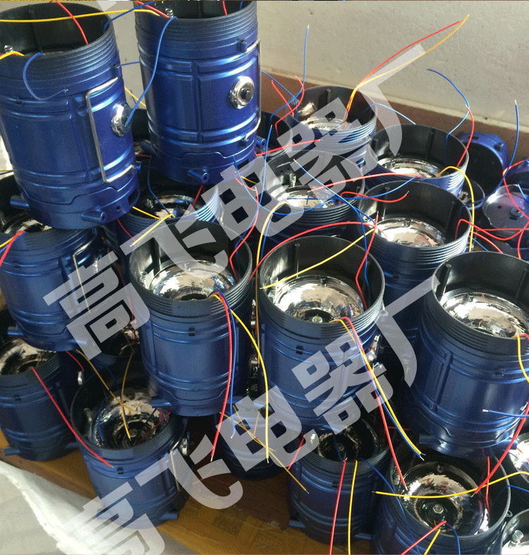 5800led太阳能马灯露营野营灯 充电户外手提伸缩应急灯夜市地摊