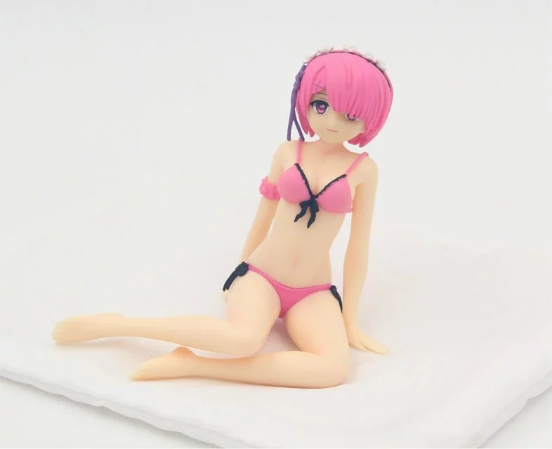 re:从零开始的异世界生活 蕾姆/雷姆 拉姆 泳装水着 盒装手办