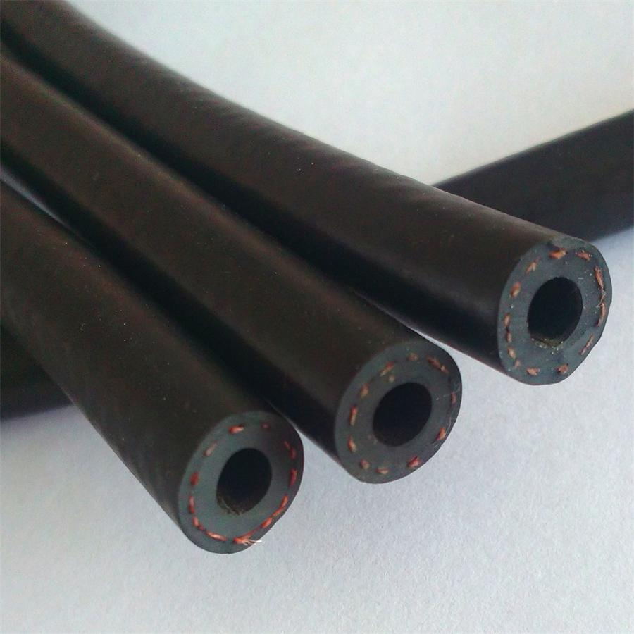 nbr丁腈夹线胶管批发 黑色耐油橡胶管 丁腈油管