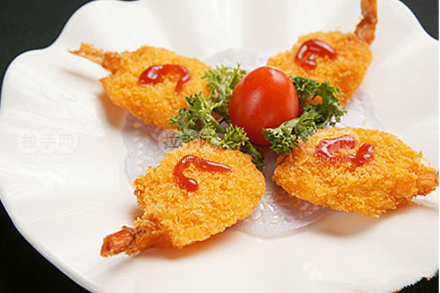 亚洲渔港 黄金蝴蝶虾(特惠)1kg9盒 批发