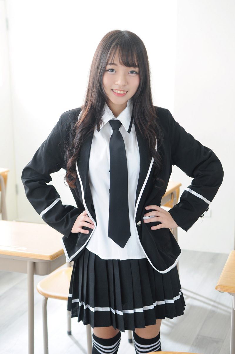 英伦学院派校服套装 韩版女生jk制服日本水手服 高中学生西装套装