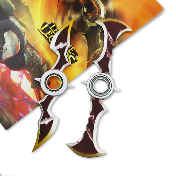 英雄联盟lol周边武器 德莱文飞斧荣耀行刑官绞肉机刽子手兵器模型