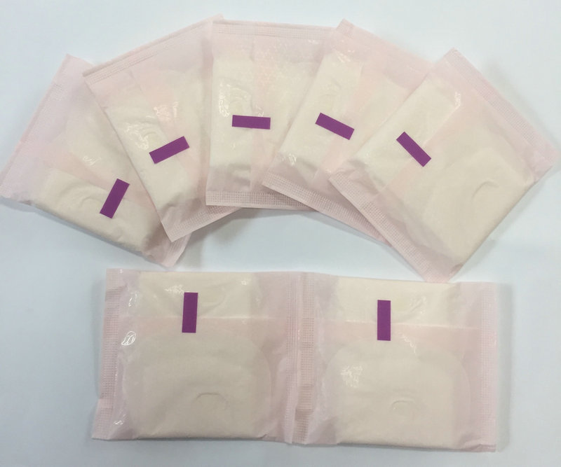 厂家供应 迷你日用卫生巾 单片棉面卫生巾 245