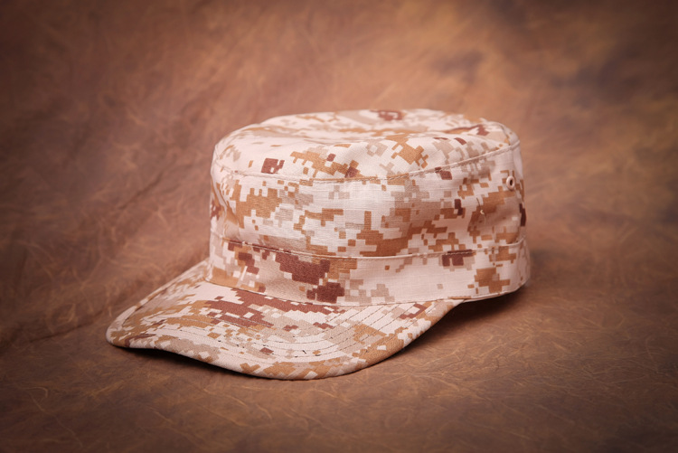 首页 服饰 帽子 军帽 >供应 男女通用军迷平顶军帽 迷彩太阳帽遮阳帽