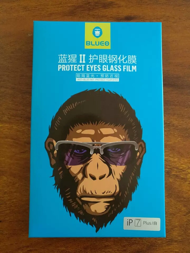blueo蓝橙 蓝光二代 抗蓝光全屏钢化