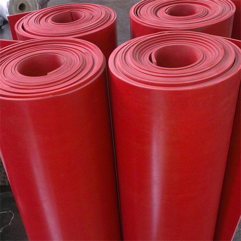 现货供应红色绝缘橡胶板 配电所专用 3mm10kv绝缘胶垫 优质环保