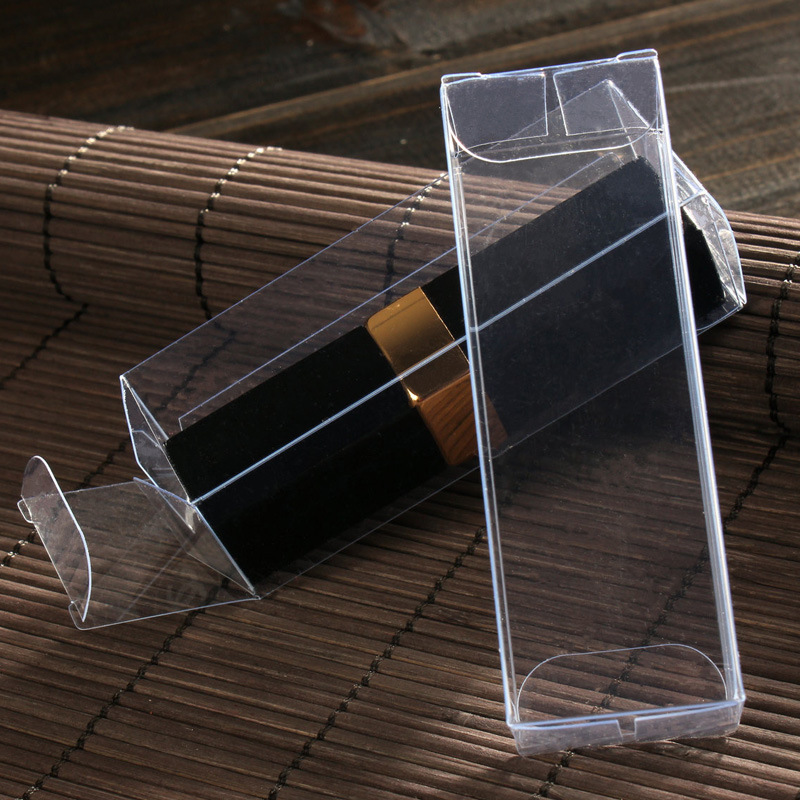 亿人热销透明pet盒塑料盒口红包装盒饰品盒长方形展示盒覆保护膜