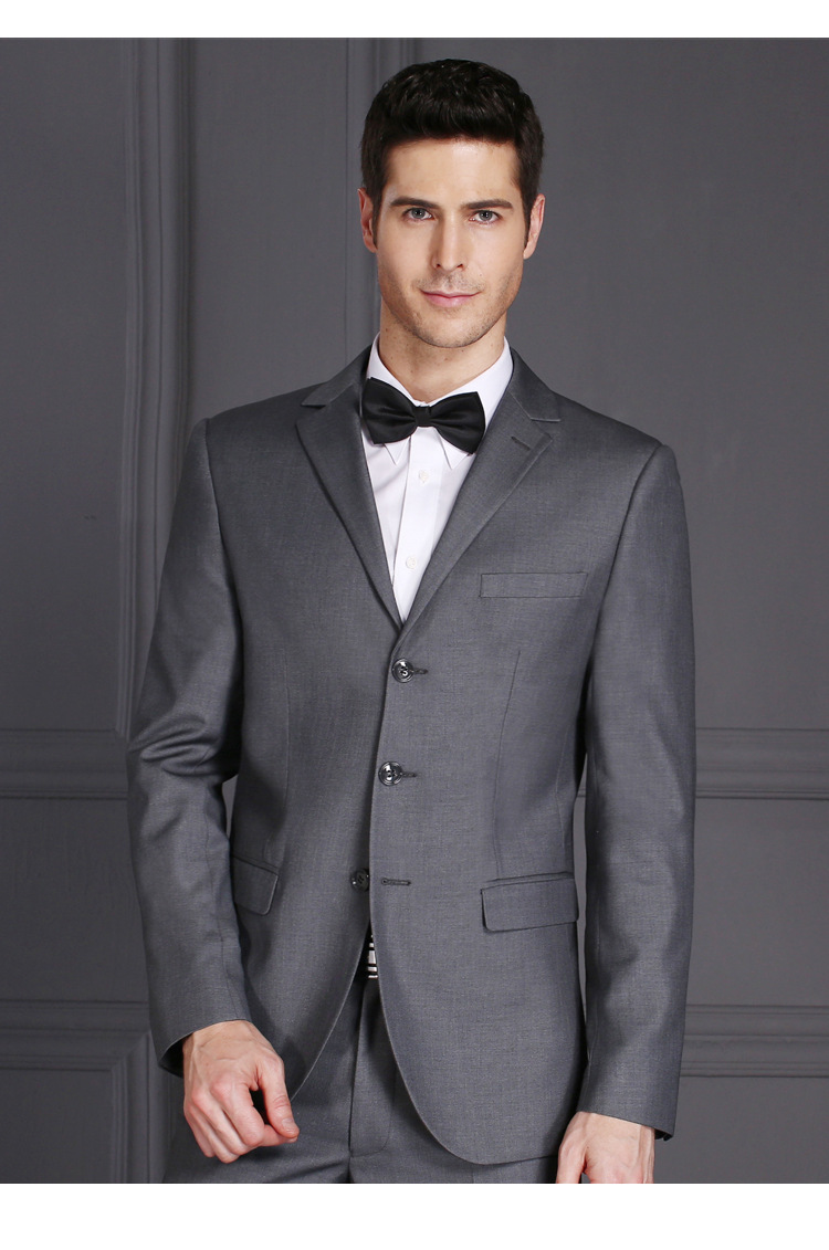 【西装男】套装商务男士西服西装修身韩版正装职业新郎伴郎结婚礼服