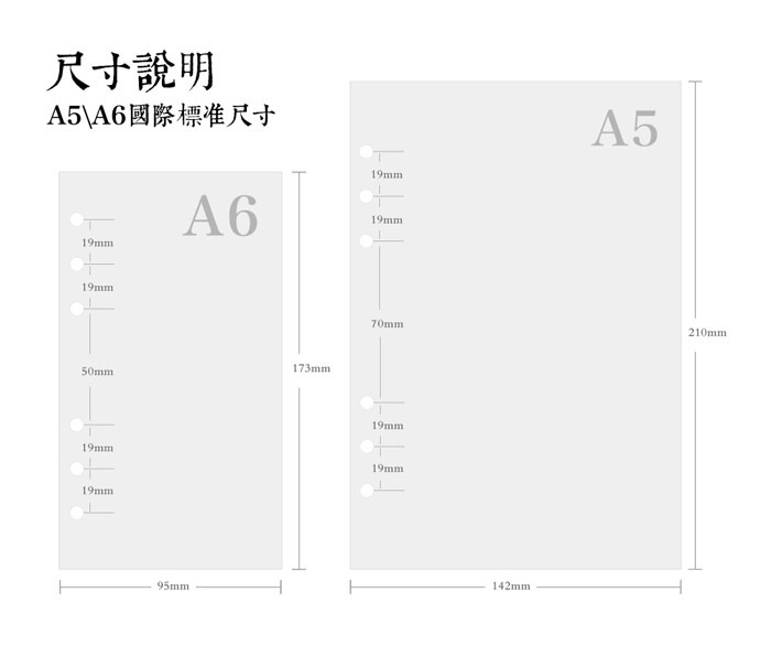 创意文具手帐活页笔记本a5a6a7pp分隔板日记本内页保护板分页板
