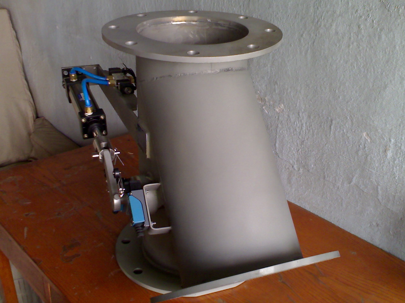 正三通换料阀,手动分路阀,电动分歧阀,粉体切换分流阀