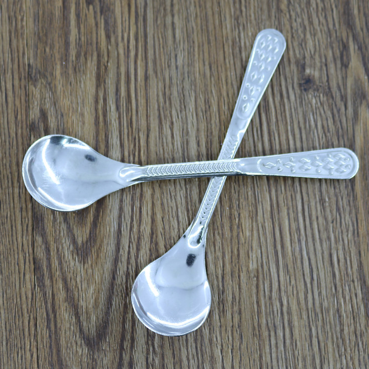 中号圆头铁调羹龙珠铁更批发一元一件热销款