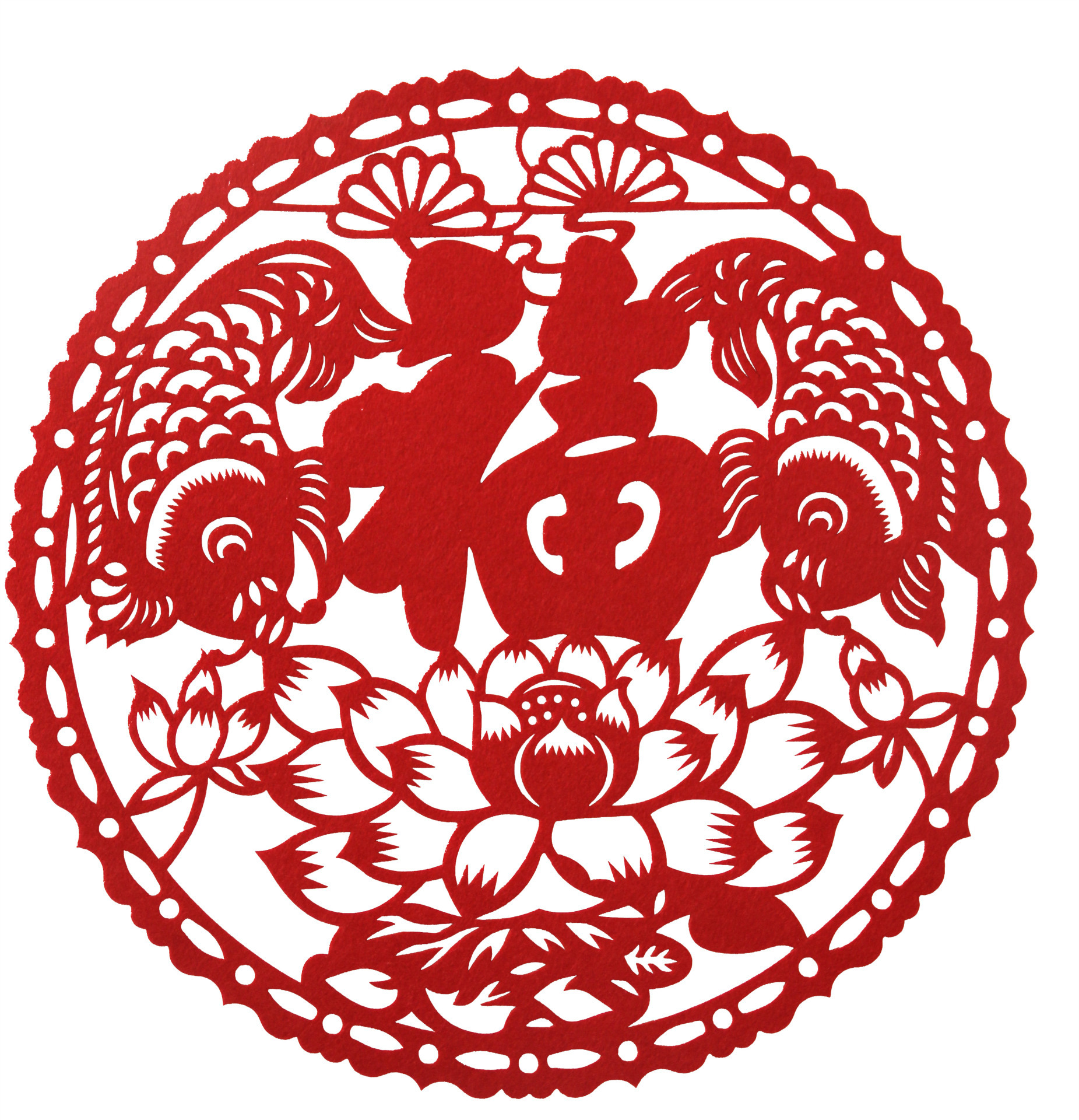 【家居】 - 新年家居装饰挂件--毛毡福字,把福带回家